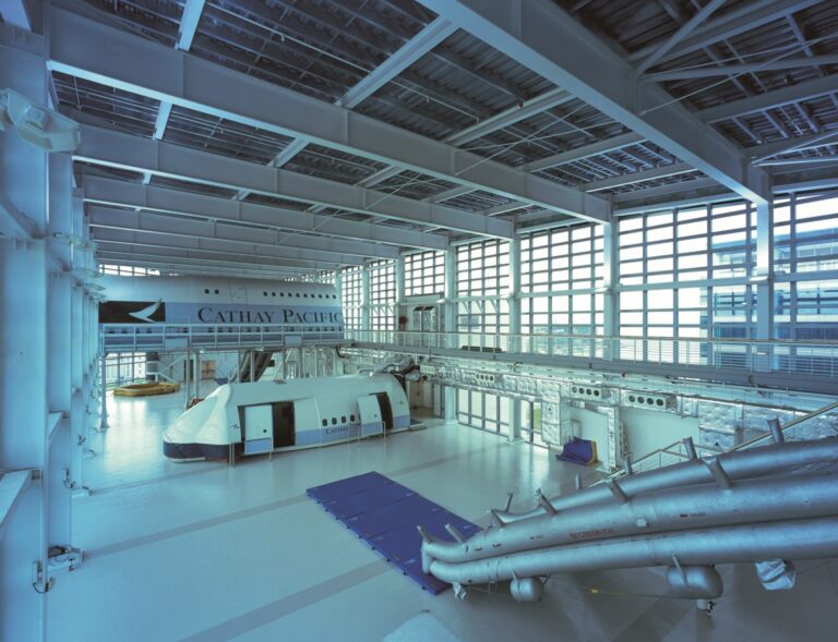 BYME - Cathay Pacific Flight Training Centre and Airline Stores Building