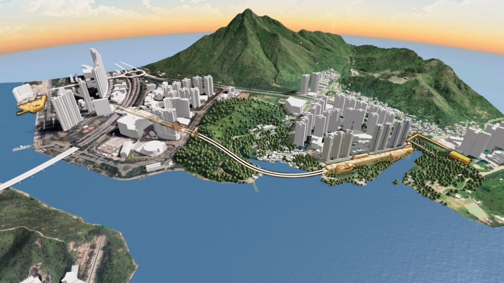 BYME - Tung Chung West Station and Tunnels